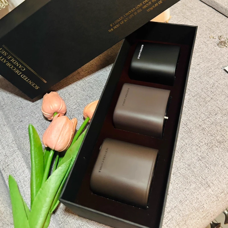 Soy Wax Aromatherapy Candle Gift Set for Home Meditation