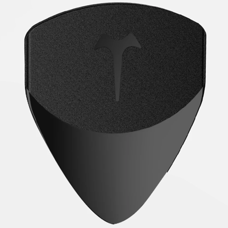 TOM 독특한 기타 피크, 당기는 데 편리하고 조화로운 슬라이딩, 두께 0.38mm 및 0.8mm, 2 in 1