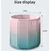 Installation-free Folding Portable Household PVC Bath Bucket Suitable for Adults and Children To Bathe All Over The Body 70 * 66 5