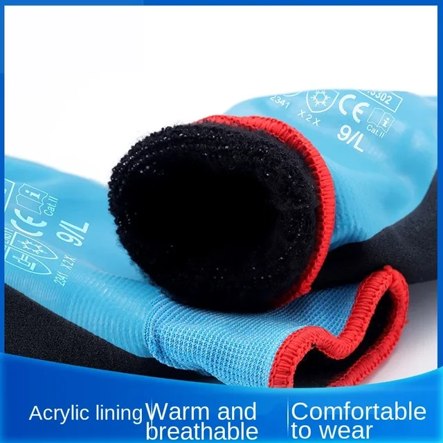 1pair Cut Resistant Gloves High Performance Level 5 Protection Golve Wearable Durable Kitchen Outdoor Winter Warm Protective - Image 4