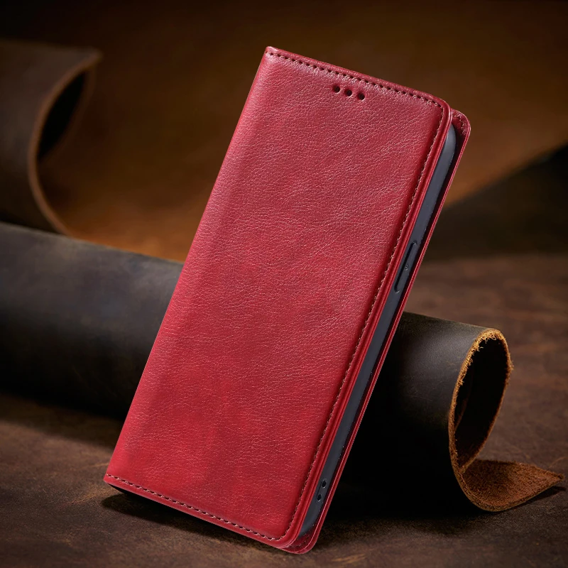 Leather Wallet Flip Case for Motorola Edge Series - Premium Phone Cover