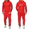 2025 Cryptocurrency Ripple XRP Men Print Spring Autumn Solid Color Two-piece Sets Hoodie + Pants Sports Leisure Comfortabe Suit 4