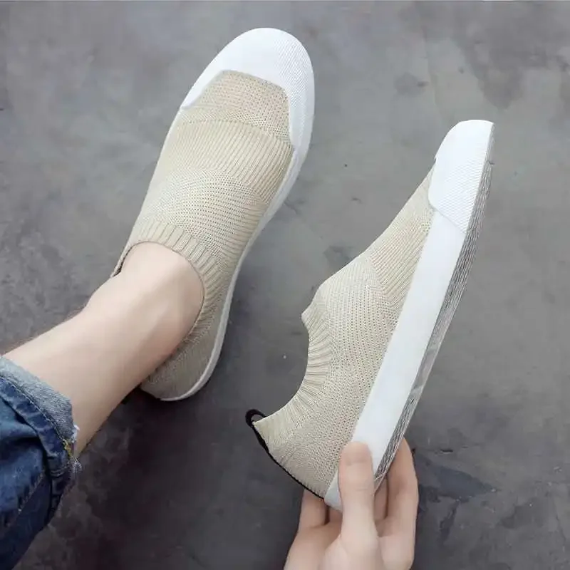 shoes men 2024 Spring Festival New Breathable Knitted Men's Shoes Versatile Casual Shoes for men sneakers men 5