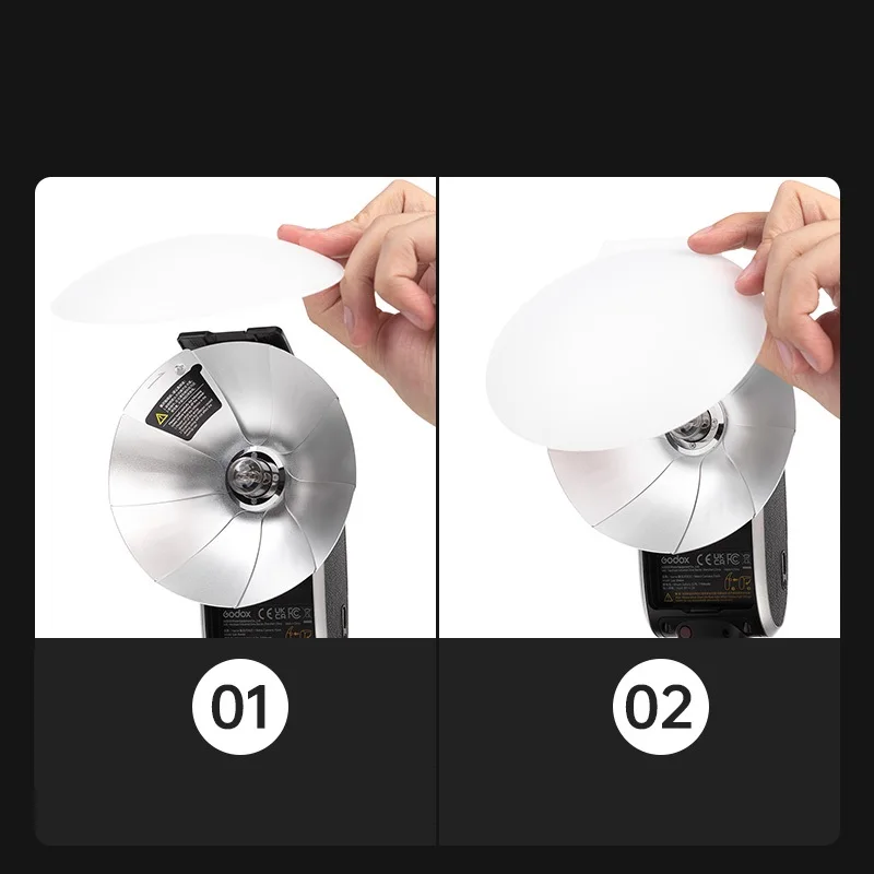 【デュフューザーセット】GODOX ml60 Godox ML60 & ML30 Daylight LED 3-Light Kit ML-KIT1 B&H Photo