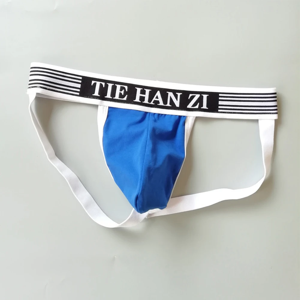 

Mens Jockstrap Thong Panties Mesh Breathable Bikini Briefs Sexy Bulge Pouch Underwear Cotton Comfy Low Rise G String Underpants
