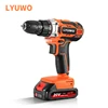 20V Cordless Drill 40N.m 25 Plus 1 LYUWO Electric Screwdriver Keyless Chuck Two Gear Speed Wireless Power Driver Battery Tools 1