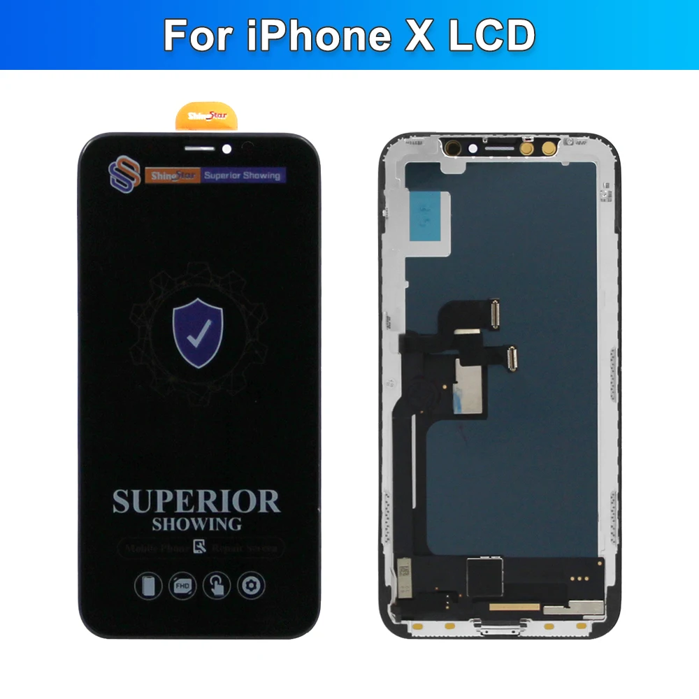 Incell Per Apple iPhone X Display LCD + Touch Digitizer Assembly per iPhone 10 per iPhone 10 A1865, A1901 Sostituzione dello schermo LCD - immagine 2