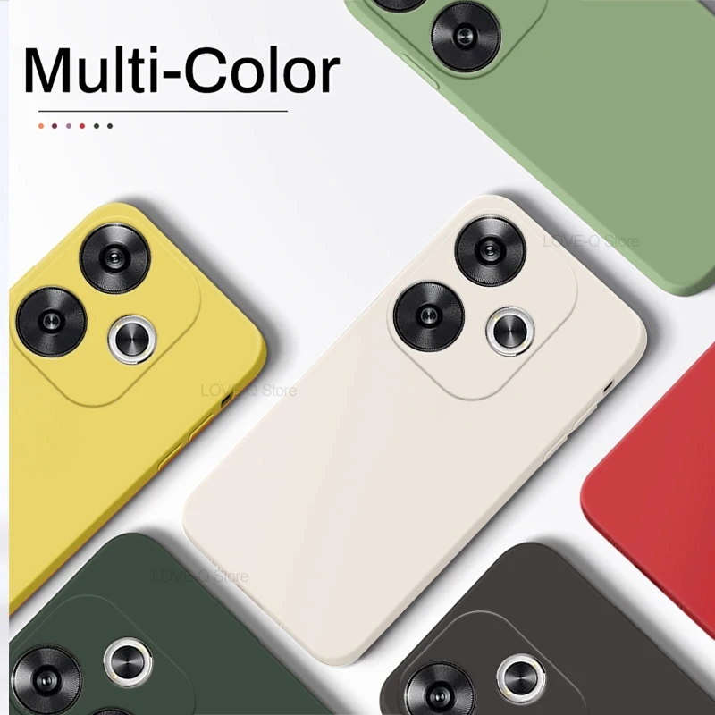 Original Liquid Silicone Shockproof Phone Case - Soft Cover