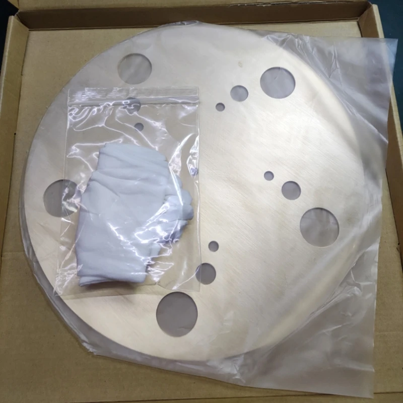 Vinyl Record Player Accessories Durable Anti-Static Turntable Mat 29cm Diameter Pure Copper Record Player Pad turntable setup kit