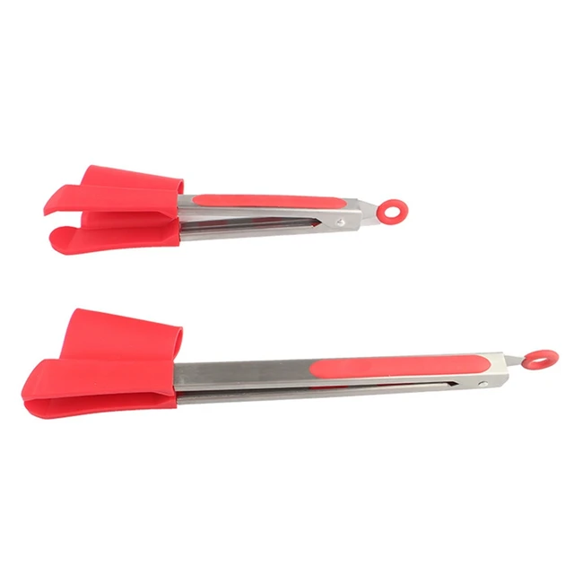 Espátula De Silicone Pinça Clever Tong Cozinha Fritura - Clever Tongs -  Espátula para Fritura - Magazine Luiza