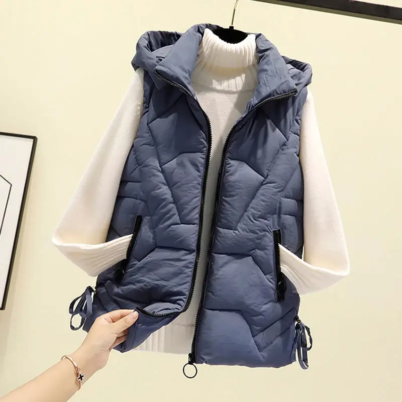 

Cheap wholesale 2021 spring autumn winter new women fashion casual female nice warm woman Vest Outerwear BVy188