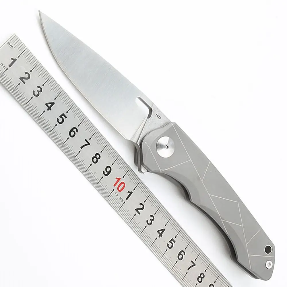 

JUFULE оригинальный дизайн HQ001 D2 лезвие стальная ручка карманный кемпинг выживание EDC Инструмент Тактический Открытый складной кухонный нож