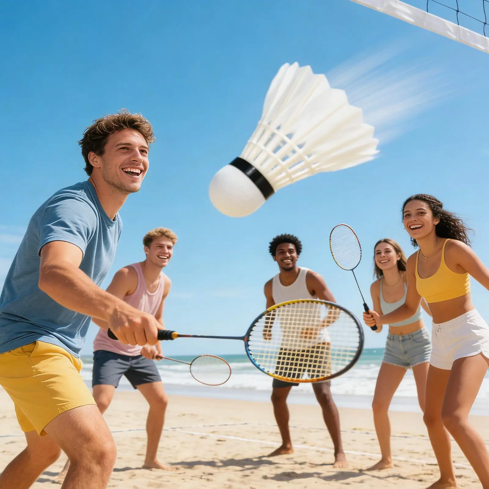 Durable Nylon Badminton Shuttlecocks For Indoor And Outdoor Play_voghion.com