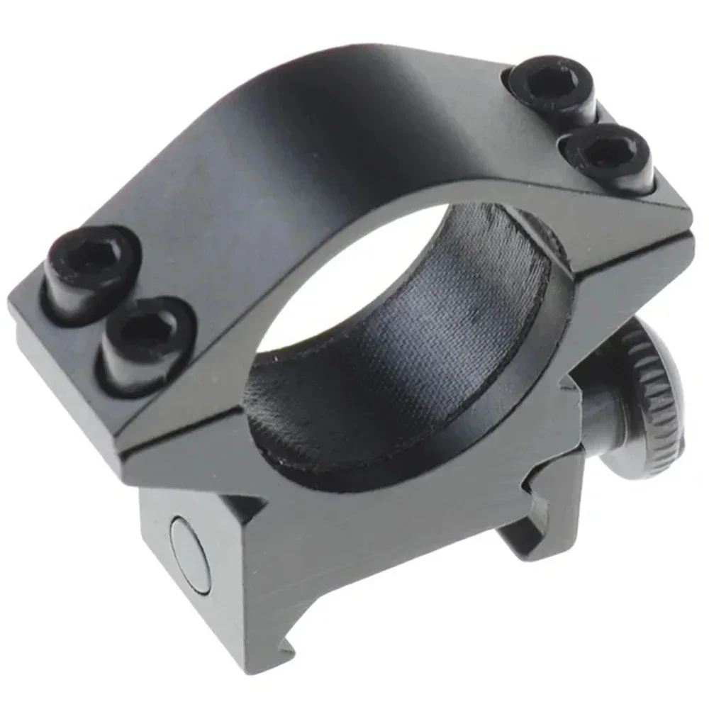 1 paar Jagd Zielfernrohr Halterungen Ring für Dia 25,4/30mm Rohr Scopes 11/20mm Schwalbenschwanz Picatinny schiene Taktische Taschenlampe Halterung – Detail 5