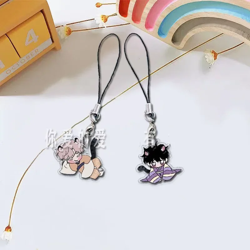 

Акриловая подвеска с низким приливом в сумерках, ремешок Yeo TaeJu Kim EuiHyun, милые корейские ремешки BL, подвесные милые ремешки