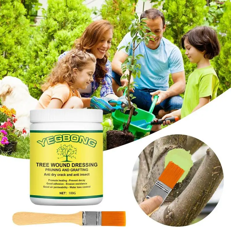 Tree Grafting Paste Tree Wound Repair Pruning Sealer Bonsai Wound Healing Agent Plant Saw Cuts Coating Pruning Heal Paste