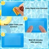 10-100pcs Swimming Pool PVC Repair Patch Waterproof Swim Ring Repair Kit Inflatable Boat Repair Patch Swimming Pool Accessory 5