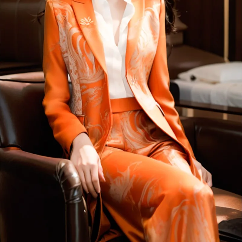 New Korean Style Slim-Fit Design Sense Niche Fashionable Suit Two-Piece