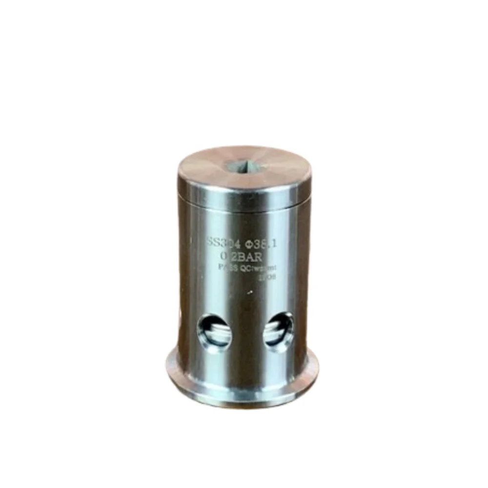 1.5" OD50.5mm Vacuum Air Vent Valve 0.1Mpa(1bar) Tri Clamp Pressure Relief Valve, Sanitary Vacuum Breaker Stainless steel 304