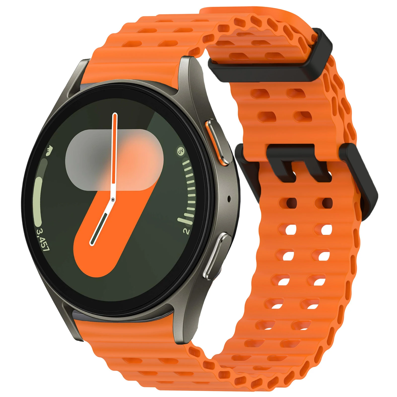 Enhanced Silicone Sport Bracelet Strap