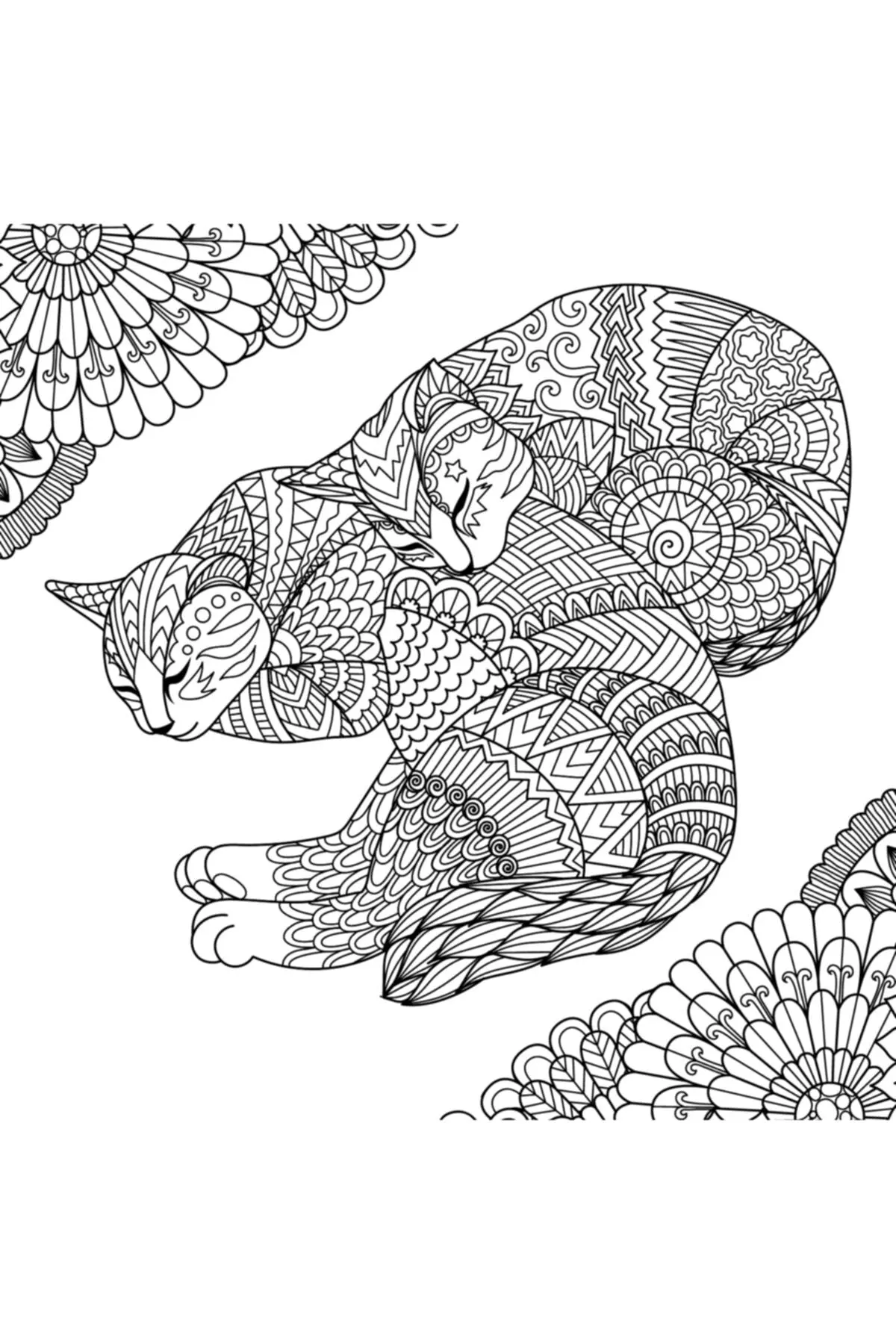 4pc 24 Page coloring book Enchanted Forest mandalas Animal kids Adult Coloring  Books For adults Livre drawing/Art/colouring Book