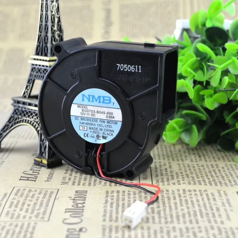 Оригинальный новый вентилятор ЦП для MB BG0703-B045-000 7530 12V 24V 0.66A большой объем воздуха Вентилятор проектора 75*75*30 мм