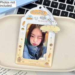 Adorable Cartoon PVC Photocard Holder with Pendant (1pcs)