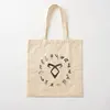 Shadowhunter Runes Cotton  Canvas Bag Handbag Casual Shoulder Bag Travel Ladies Grocery Women Reusable Fabric Fashion Printed 1