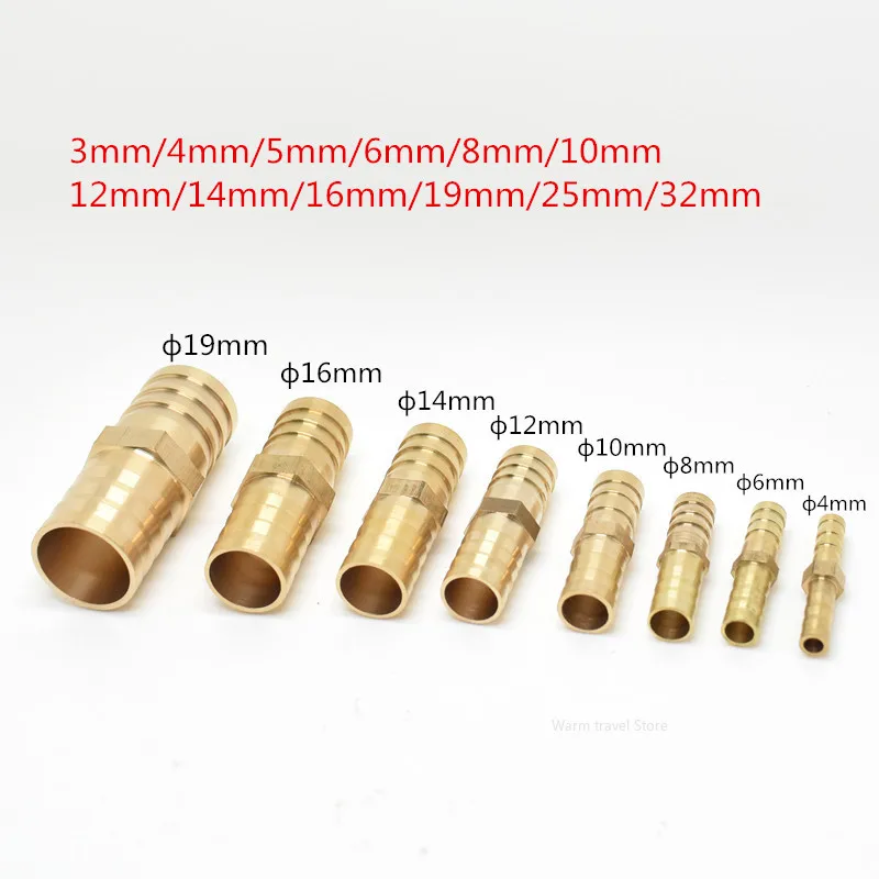 Manguera Recta De Acero Inoxidable A2 Con Conector De Púas | Goobetter | Para Aire O Agua