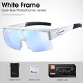 White-Cyan Blue