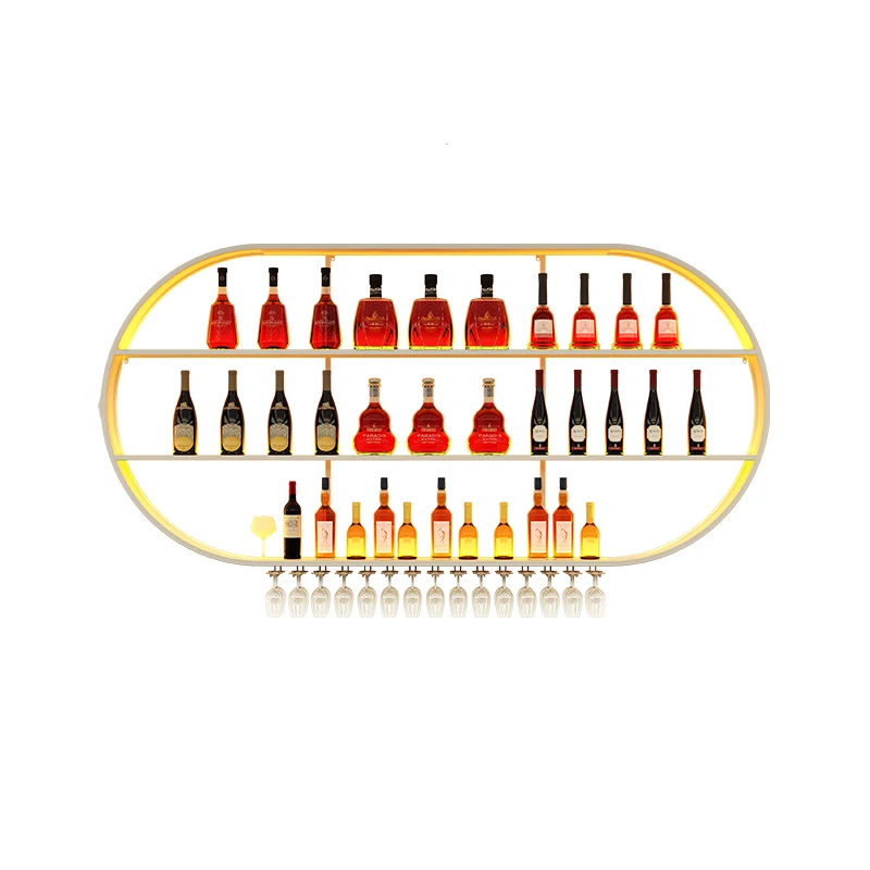 Storage Modern Wine Cabinets Cocktail Living Room Bottle Unique Bar Cabinet Cellar Holder Armario Para Vinos Kitchen Furniture