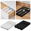 Kitchen Tools Drawer Organizer Tray Spoon Forks Cutlery Separation Finishing Rack Storage Box Large Appliance Rolling Tray 1