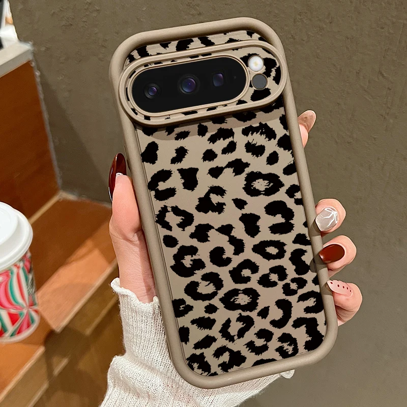 Leopard Print Shockproof TPU Silicone Phone Case