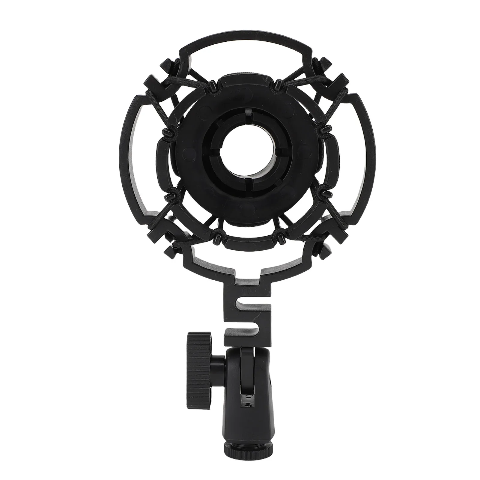 Shock Mount Mic Holder ABS Stable Recording Space Saving Microphone Shock Mount Reduce Vibration Interference for Recording