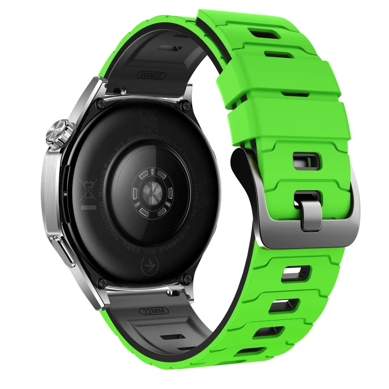 Enhanced Sports Silicone Strap Bracelet - 22mm