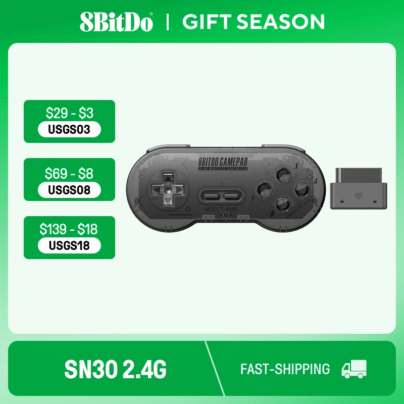 8bitdo Switch 8Bitdo SF30 SN30 Wireless Gamepad Retro
