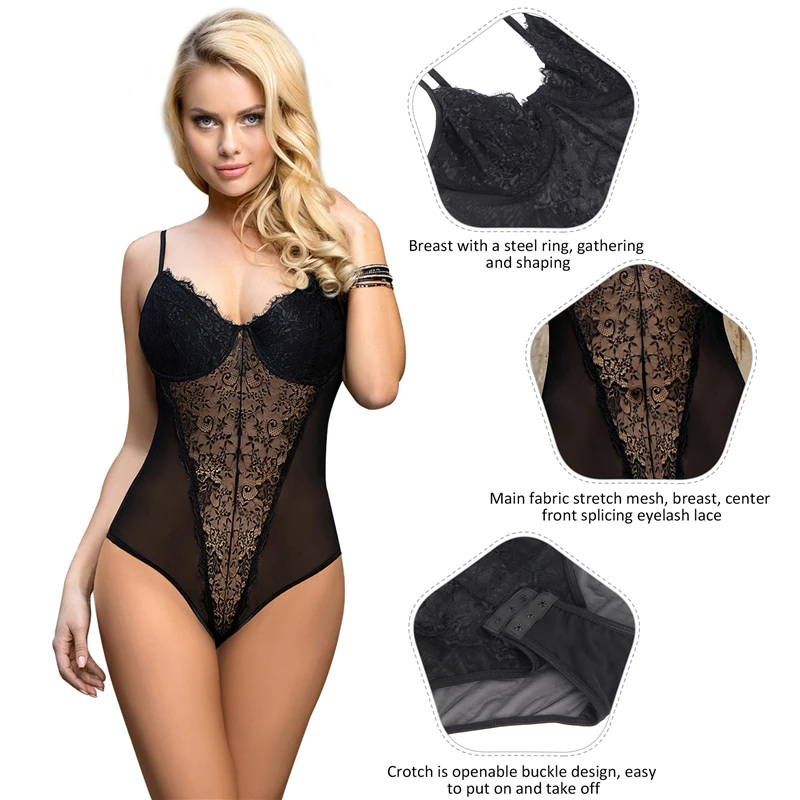 Рисунок 6 - Comeondear 5XL Кружевные Боди для