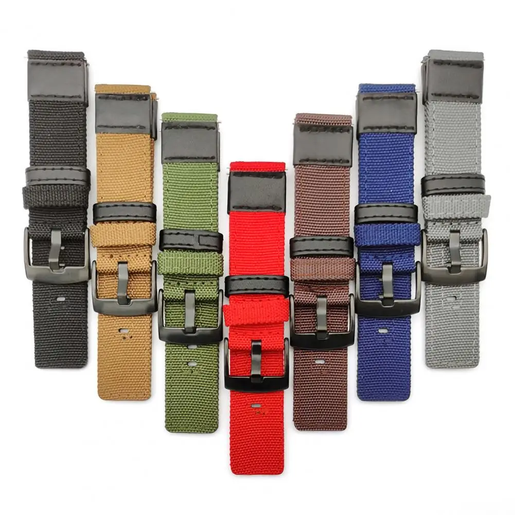 

Watch Band for Samsung S3/S2 Watch Bracelet Thickened Quick Release Universal Nylon Wristwatch Strap 20mm/22mm