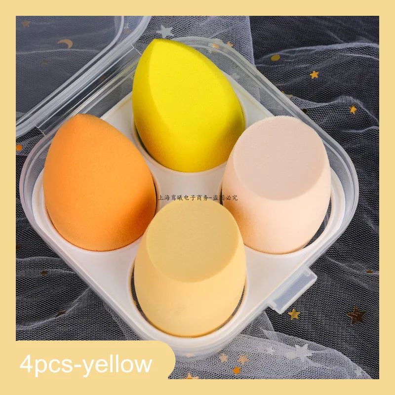 4pcs yellow and box
