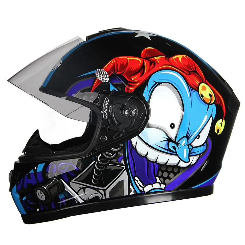 Helm Motorfiets Full Face Helmen Dubbele Vizier Motorcross Moto Modulaire  Motor Bescherming Veiligheidshelm Moto Casco Integrale - AliExpress  Automobiles \u0026 Motorcycles