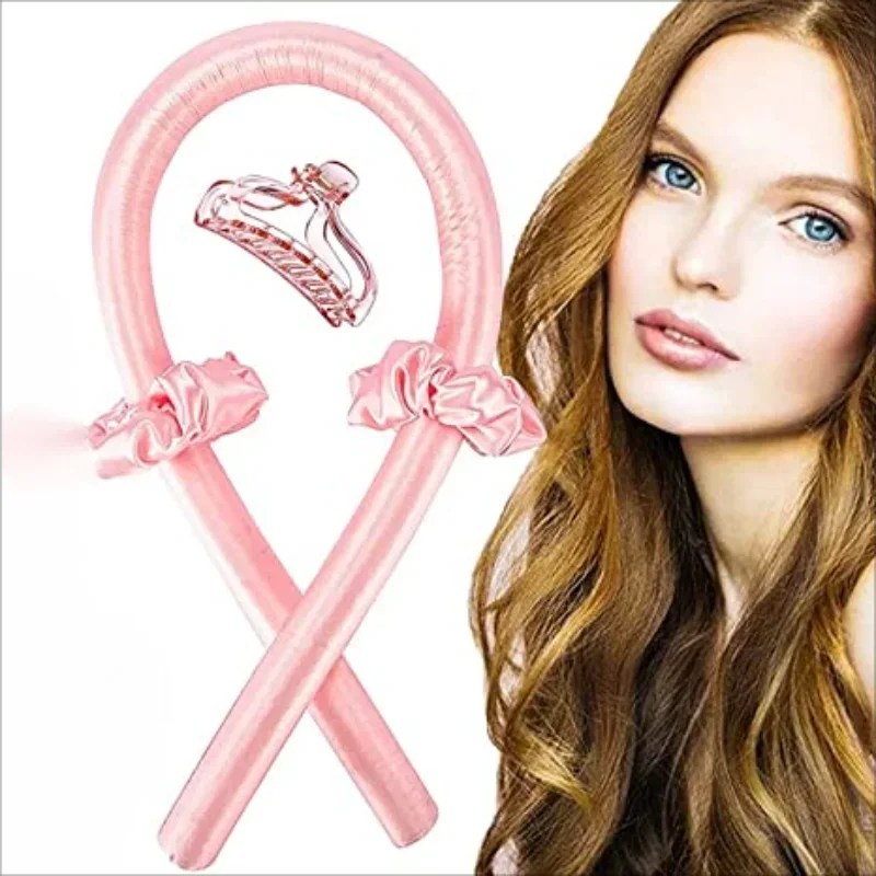 Foam Heatless Curling Iron Set of 4 Pieces