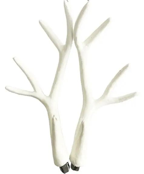 

Бесплатная доставка, искусственный белый декоративный рог для животных, рог для волос