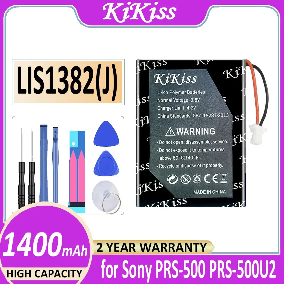 Batteria Kikiss Lis1382 (J) 1400Mah Per Lettore Portatile Sony Prs-500 Prs-505 Prs-700Bc Prsa-Cl1 Prs-500U2 Bateria