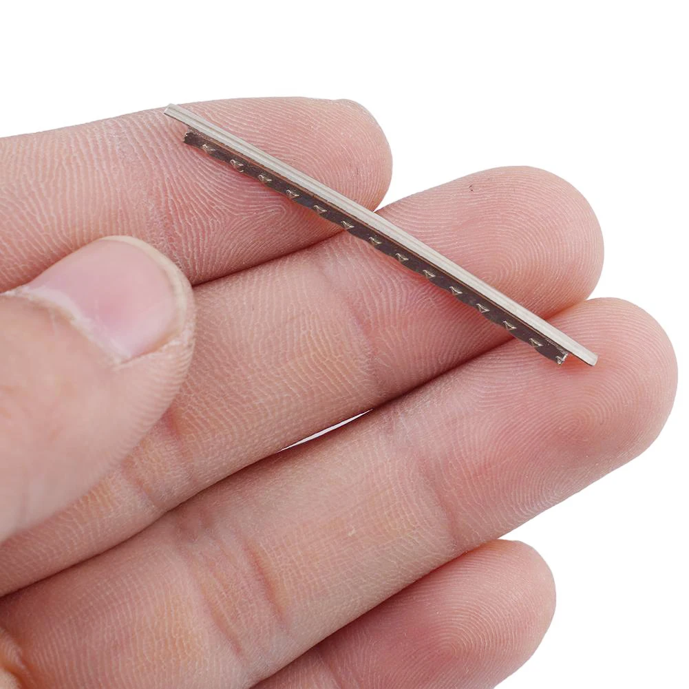 

24pcs Set Electric Guitar Bass Frets Wire Fretwire 2.2mm Copper-nickel Alloy Guitar Fret Wire Instruments Accessories