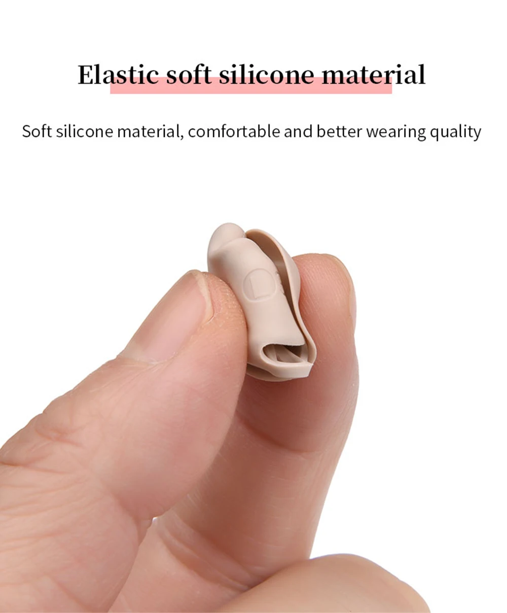 6Pcs Silicone Ear Tips for Anker Soundcore Sleep A20 True Wireless Earbuds Eartips A20 TWS Earhook headphones Tips Anti-drop