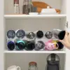 Wine Rack for Refrigerator Water Bottle Organizer Storage Rack, Holder for Kitchen Cabinet  Tumbler Mug Cup Organizer 4