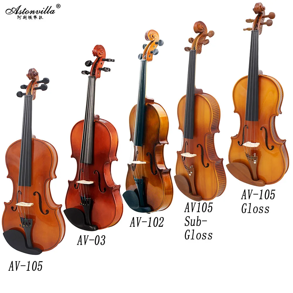 Astonvilla 1/4 Violins Various Models Beginners Learning Course Tools Fiddle Students Children Teaching Instrument With Fitting