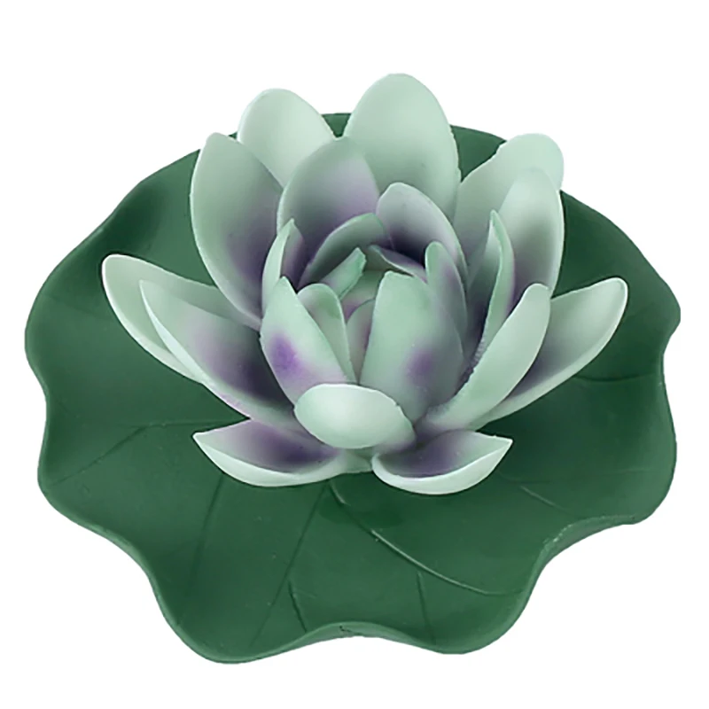 Ceramics Color Changing Tea Pet Lotus Flower Incense Burner Stick Holder for Aromatherapy Cha Dao Tearoom yoga Accessories