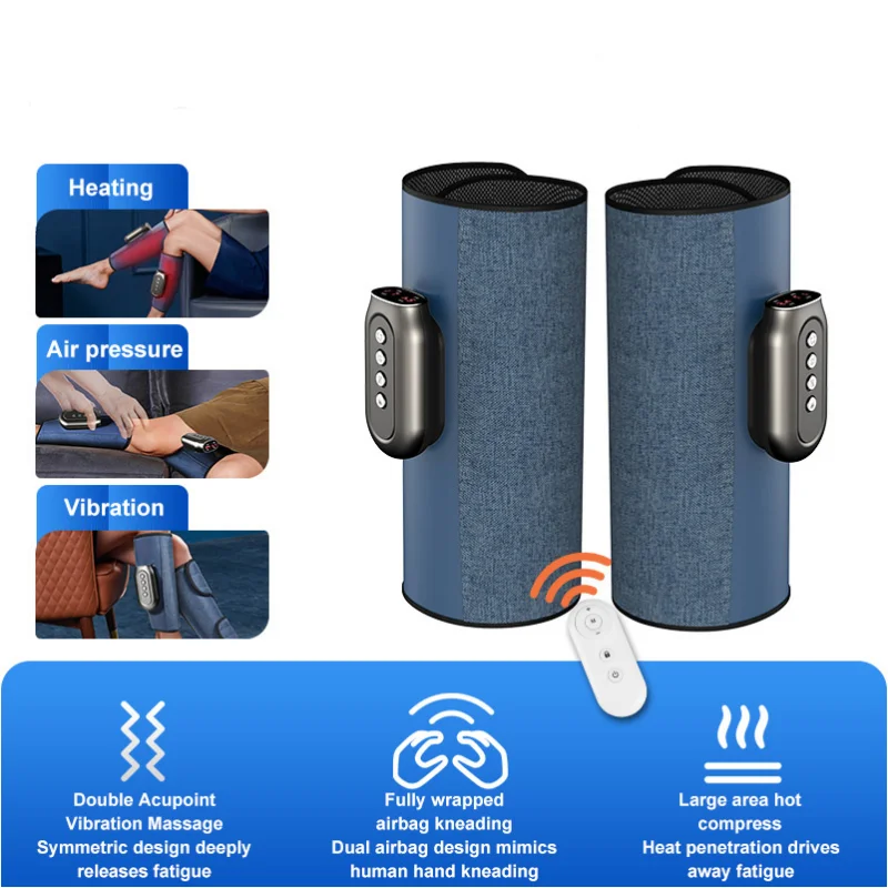Electric Leg Massager for Tired Calves and Feet Relief