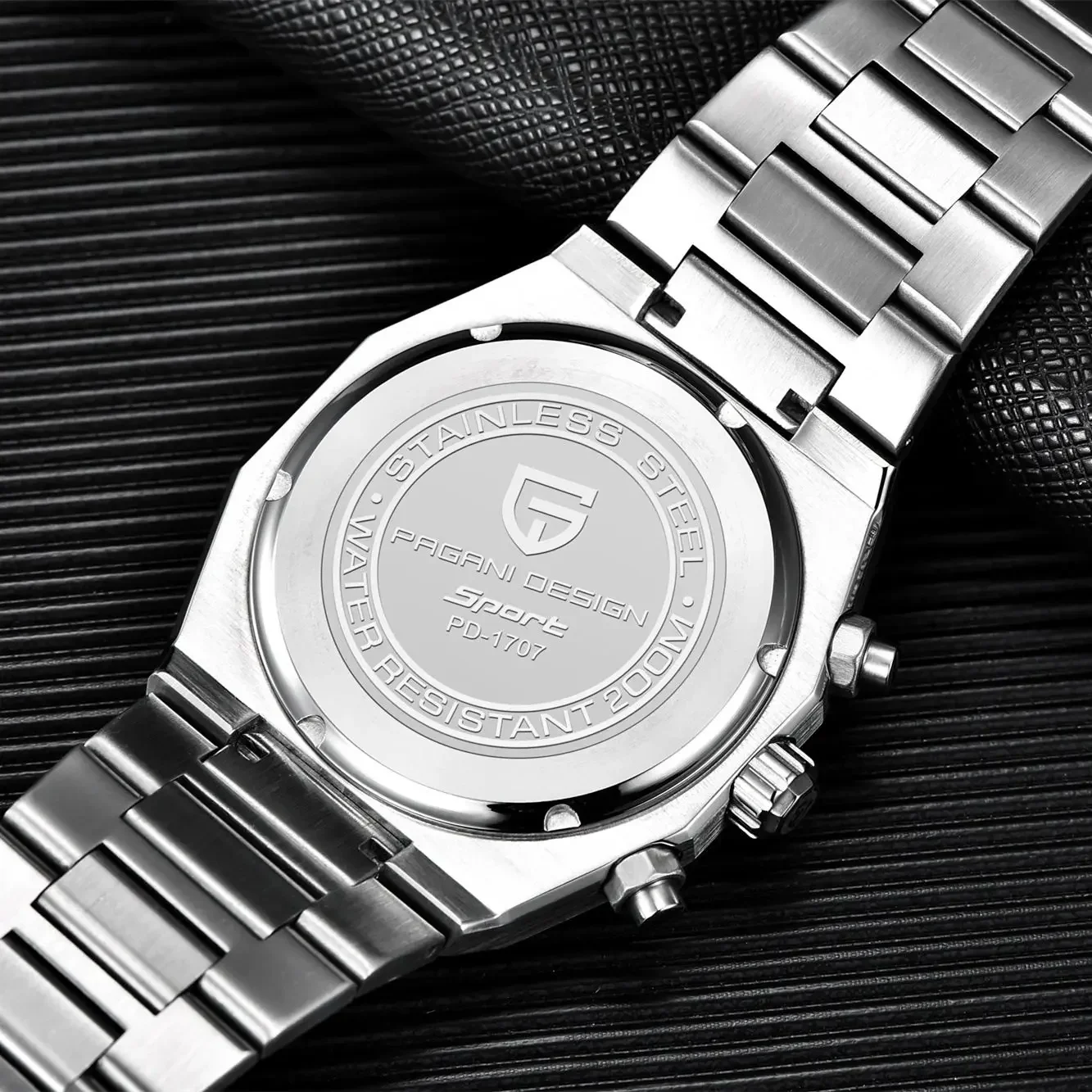 Pagani Design 2026 New 40mm Men's Quartz Watch Sapphire Stainless Steel Waterproof 20bar C3 Chronograph Reloj Hombre Man Watches, Alina Gadgets